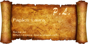 Pagács Laura névjegykártya
